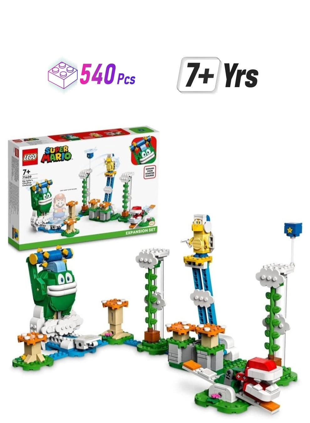 Super Mario Big Spike Cloud Top Challenge Expansion Set (71409)