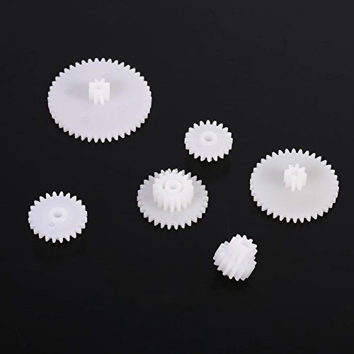 Plastic Gear Set - 19 Piece cars, robots