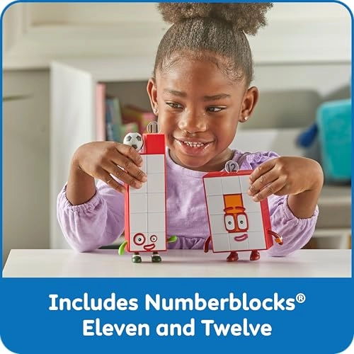 Numberblocks Friends Eleven and Twelve Figures - 3-5