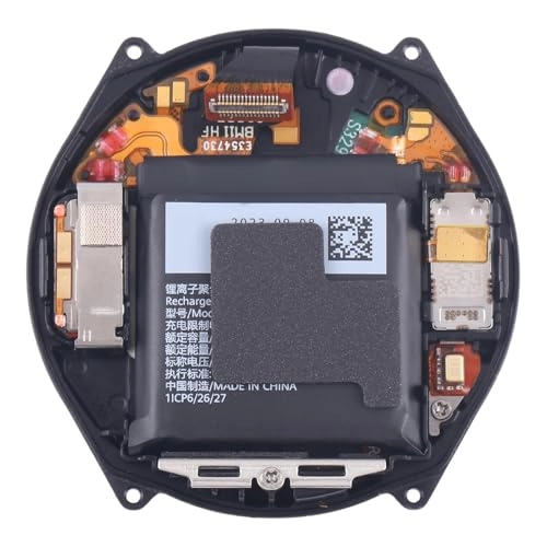 Back Cover Full Assembly for Huawei Watch GT 4 46mm + Battery for Huawei Watch GT 4 46mm + Heart Rate Sensor for Huawei Watch GT 4 46mm + Motor for Huawei Watch GT 4 46mm + Loudspeaker for Huawei Watch GT 4 46mm + Wireless Charging Module for Huawei Watch GT 4 46mm