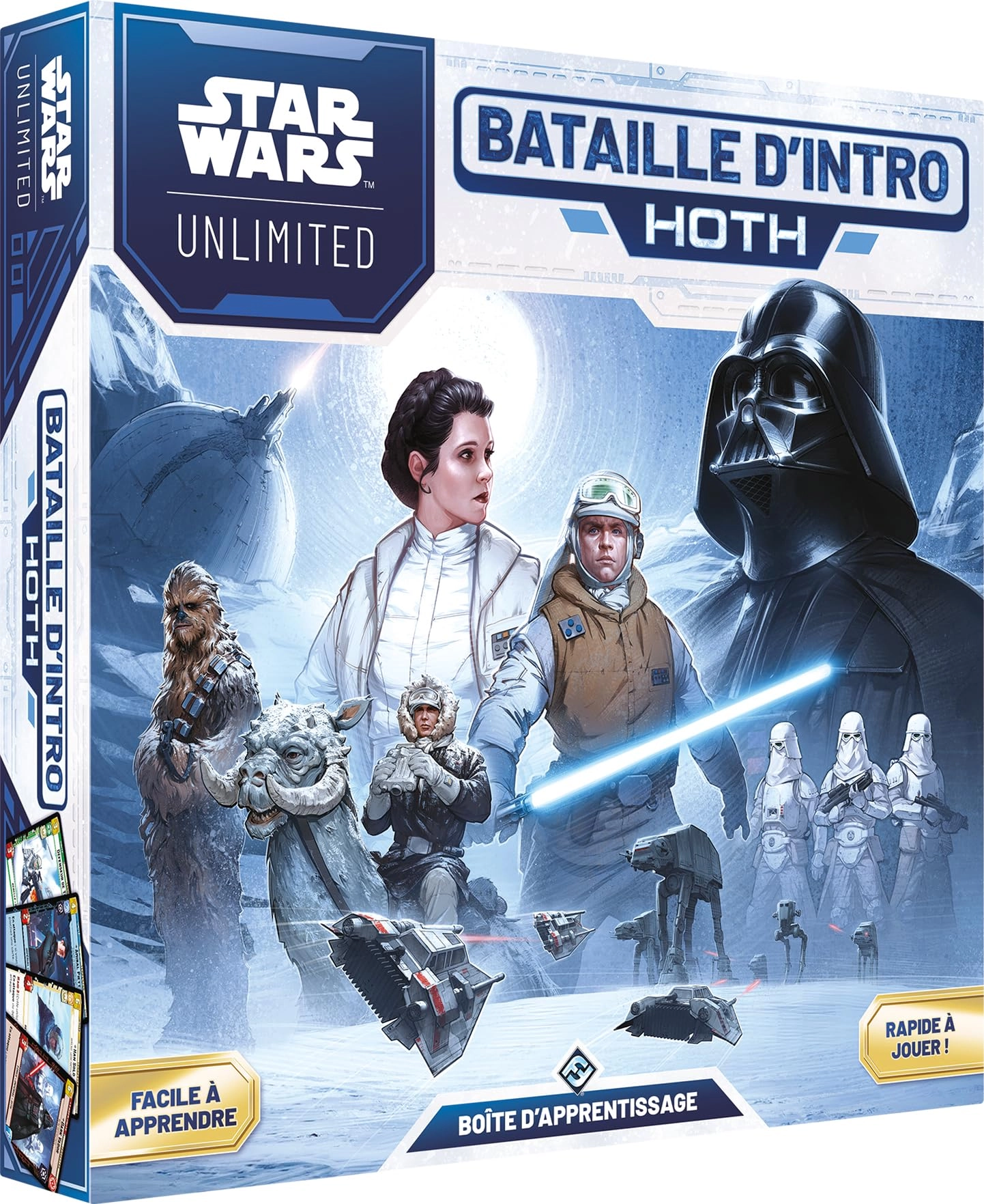 Asmodee Star Wars: Unlimited: Battle of Intro Hoth - Trading Card Game (French)