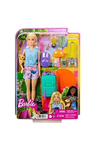 Camping Dolls - Malibu Brooklyn 10+ Accessories Ages 3+