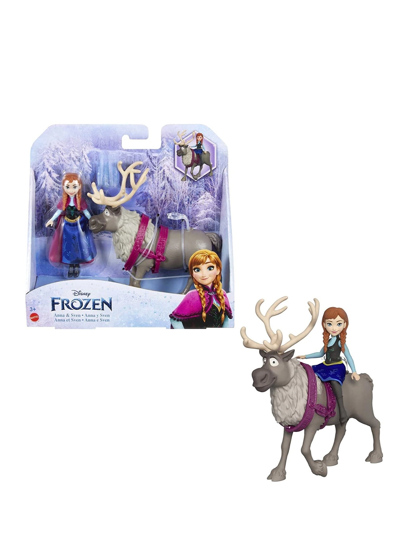 Mattel Games Anna & Sven Doll - Small