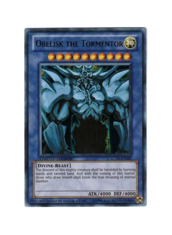 Obelisk The Tormentor + Slifer The Sky Dragon + The Winged Dragon of Ra - 3pcs