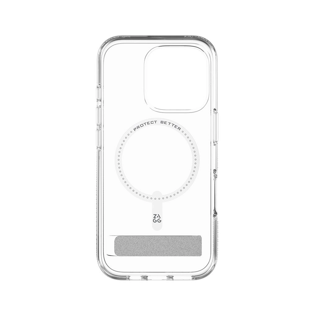 ZAGG Crystal Palace Snap Kick Back Cover with MagSafe for iPhone 16 Pro