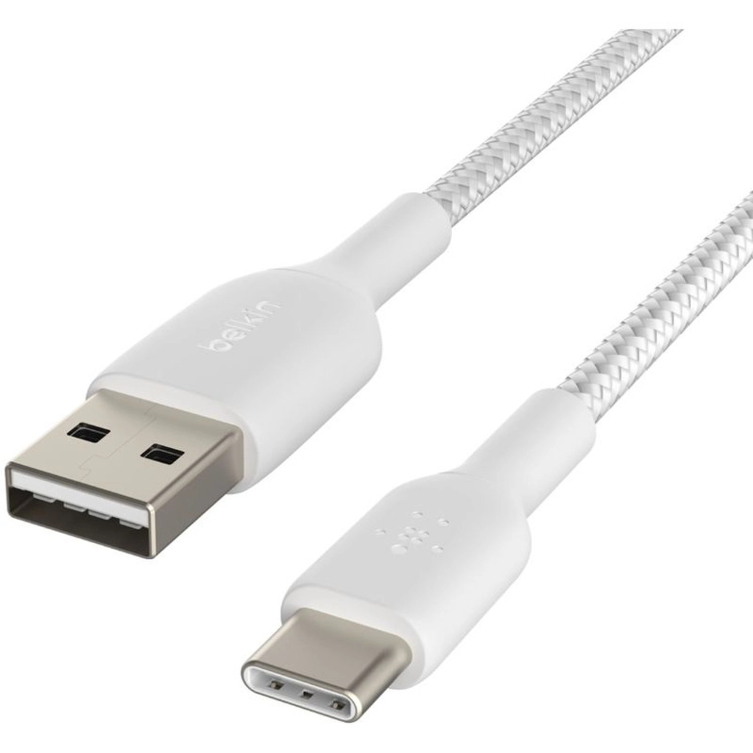 boost charge Braided Cable USB-C to USB-A 2m