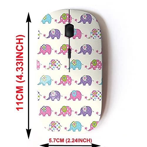 2.4G Cute Pattern Mouse - USB