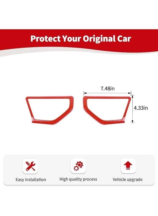 A Pillar Speaker Frame Trim Cover - Jeep Wrangler JL 2018-2024