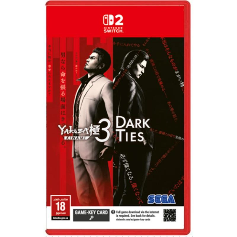 SEGA Yakuza Kiwami 3 + Dark Ties - Switch 2 (Games)