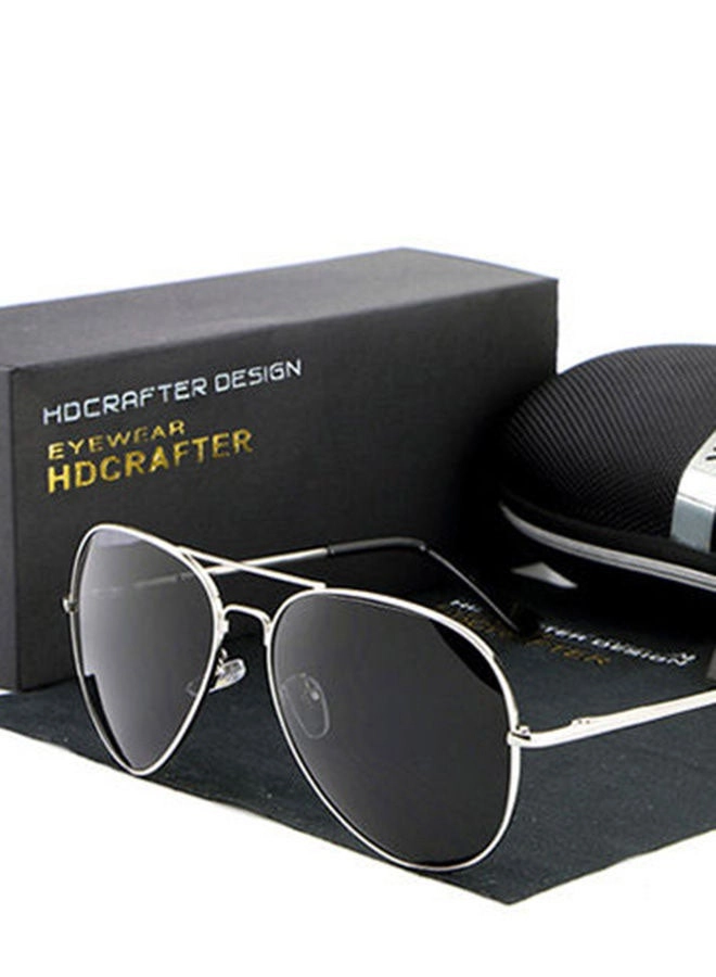Aviator Frame Sunglasses - 61mm Black