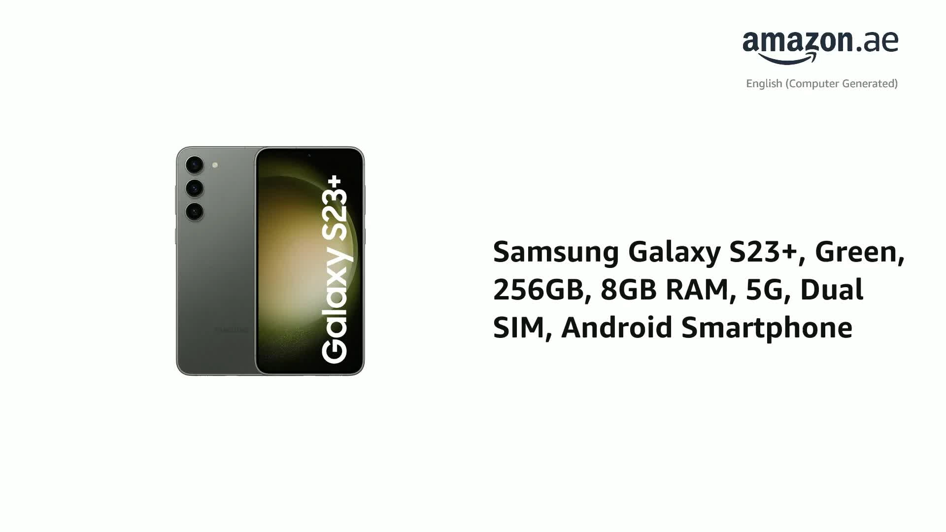Galaxy S23 Plus - 8GB 256GB