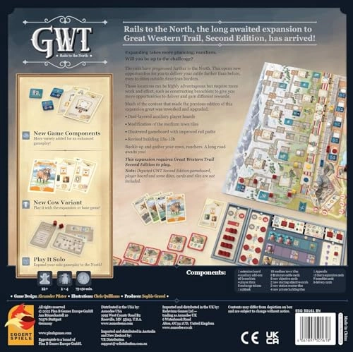 Great Western Trail: Rails to the North (Second Edition)