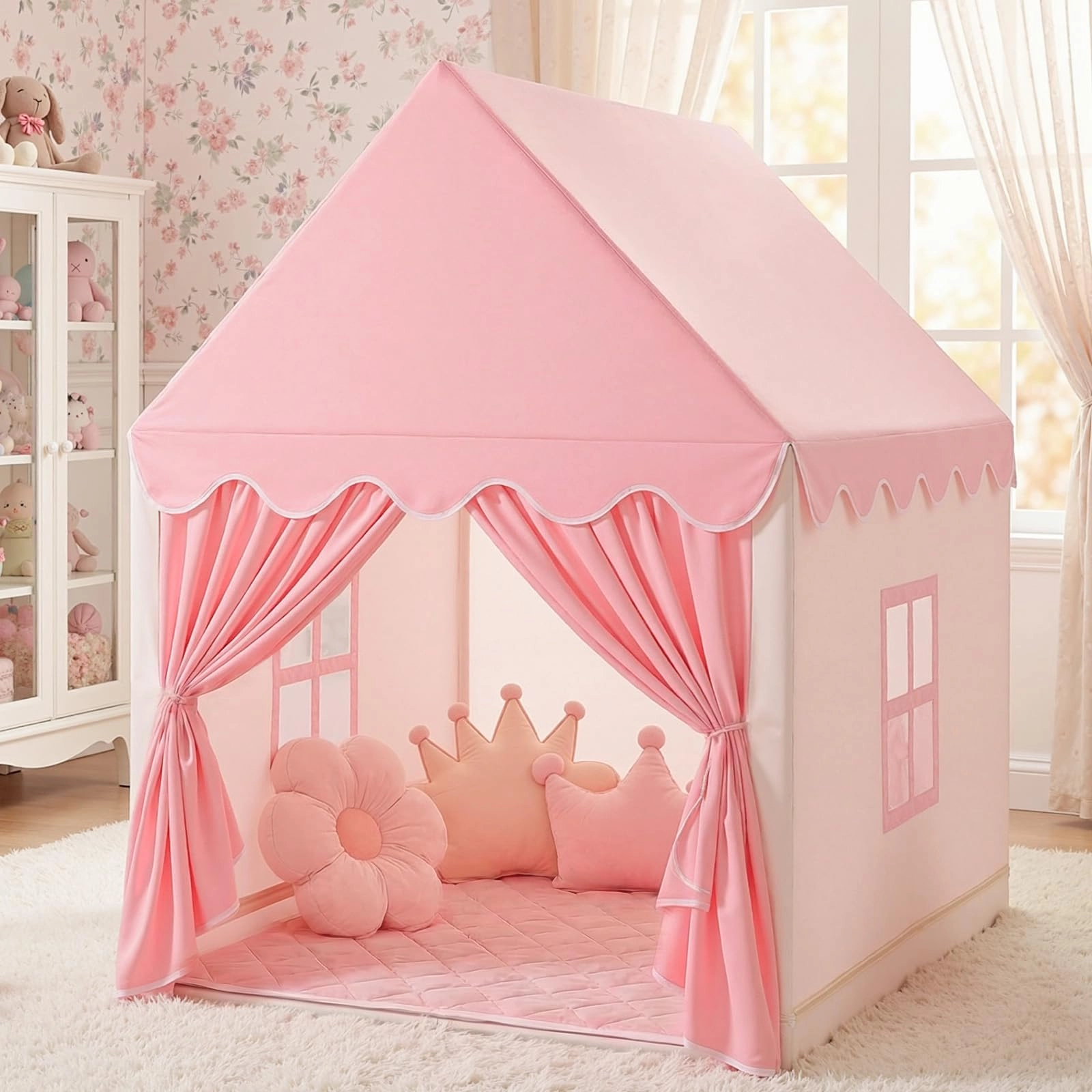 Princess Castle Play Tent - Large Celadon