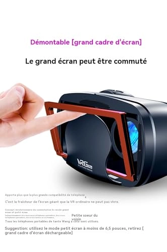 VR Glasses - 120 Degrees Black