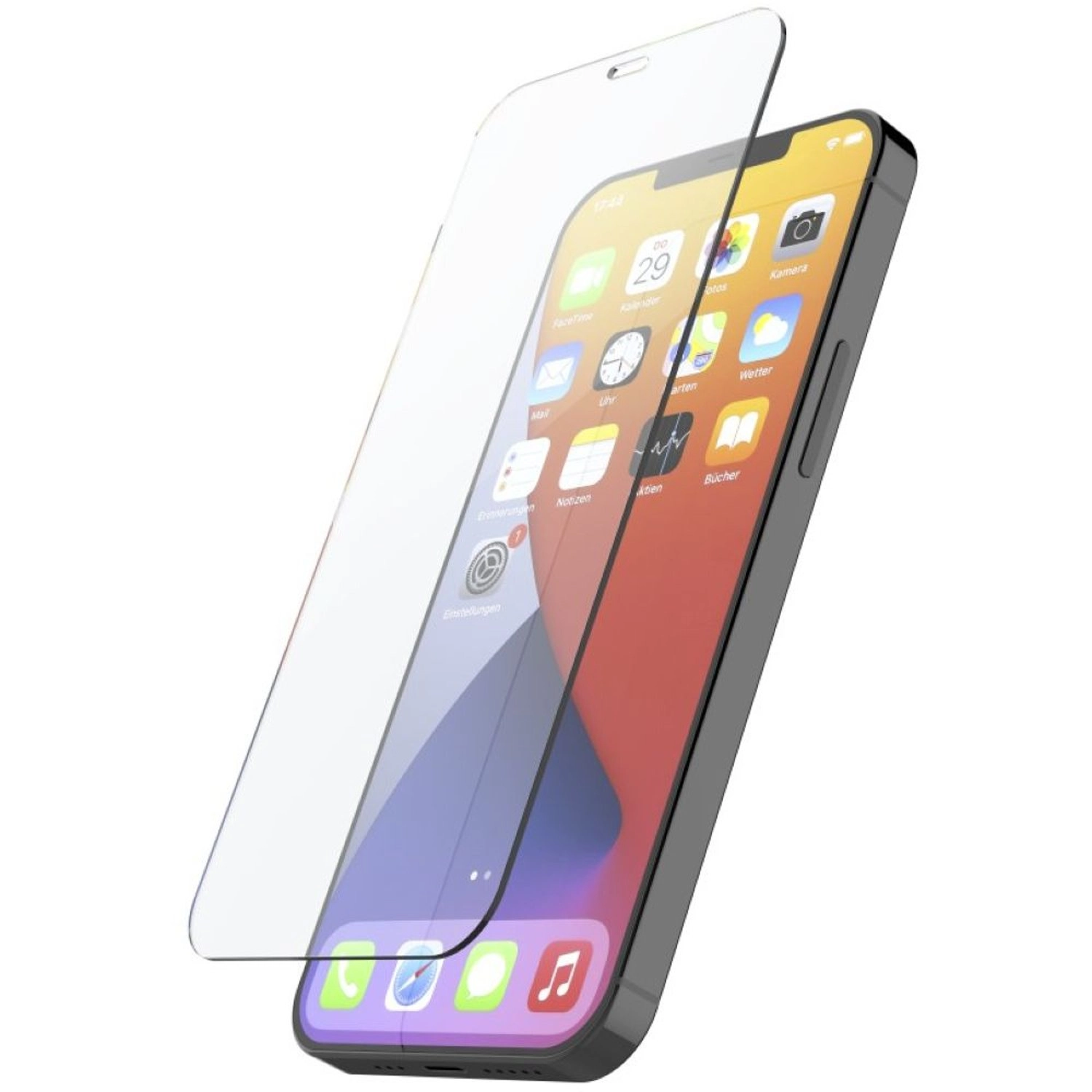Hama Clear Glass Screen Protector for iPhone 12 Pro