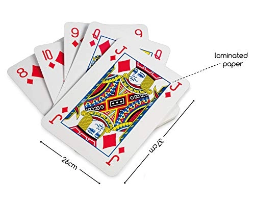 Giant Cards - 54 cards Multicoloured