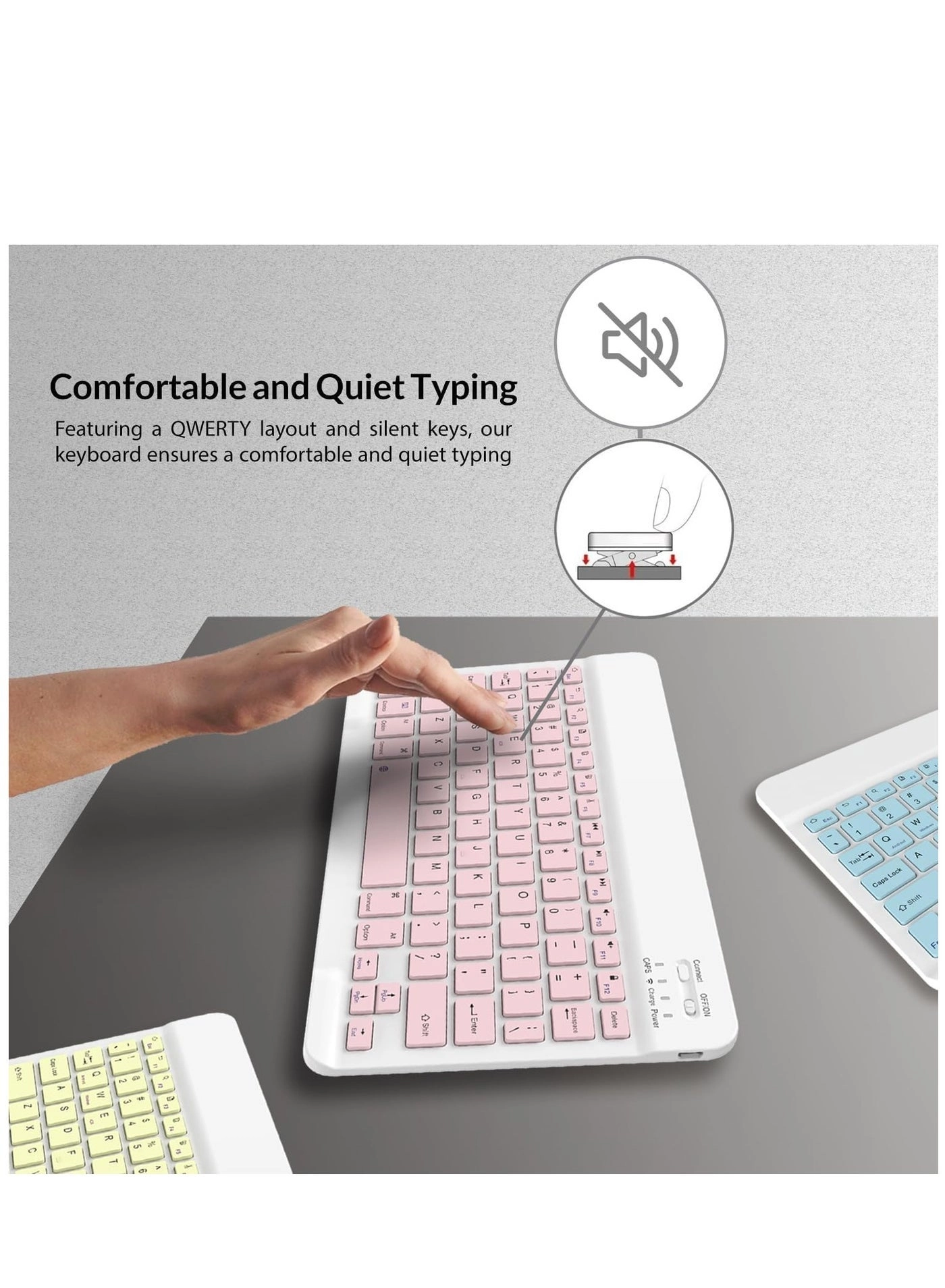 Bluetooth Keyboard and Mouse Combo
