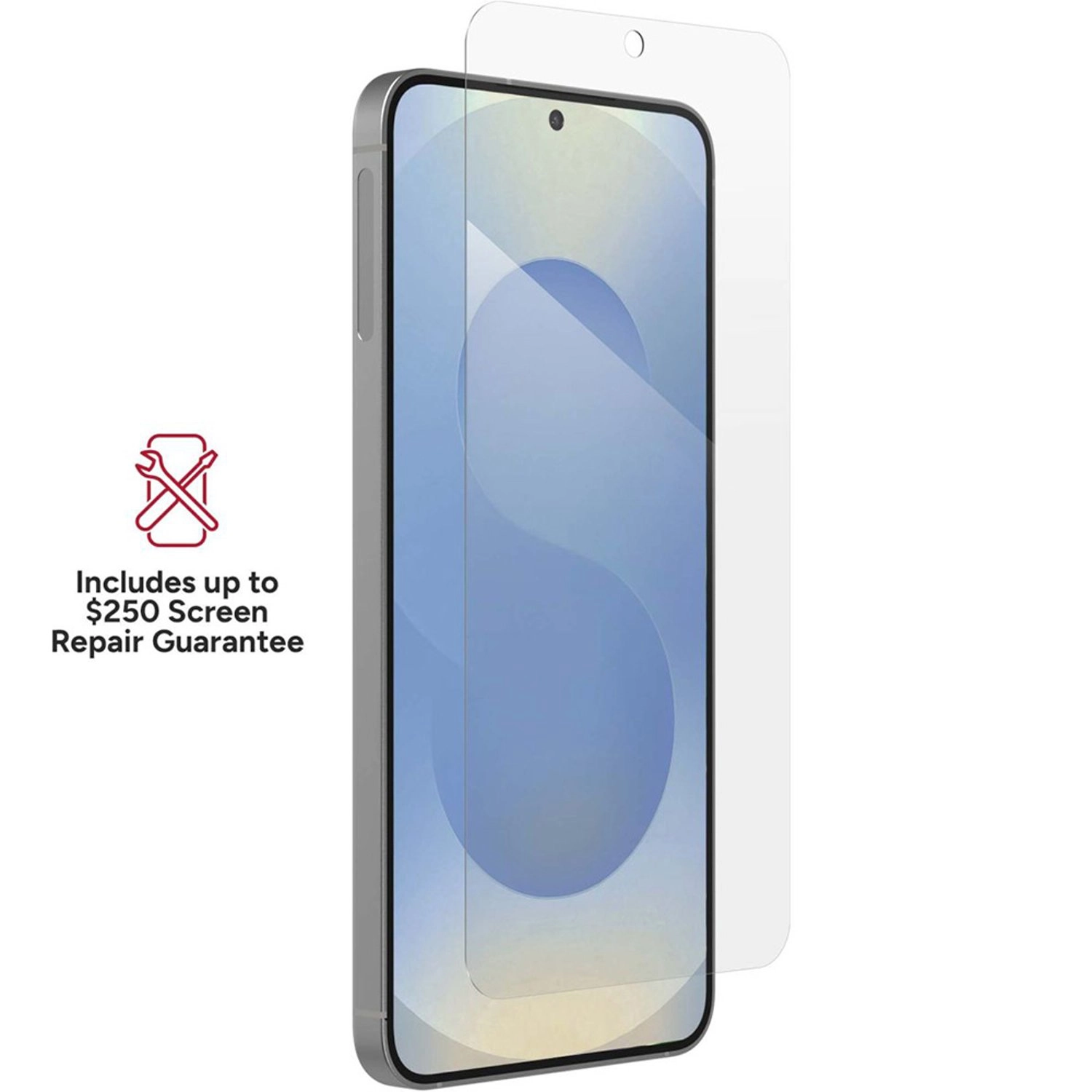 Clear Tempered Glass Screen Protector for Samsung S25