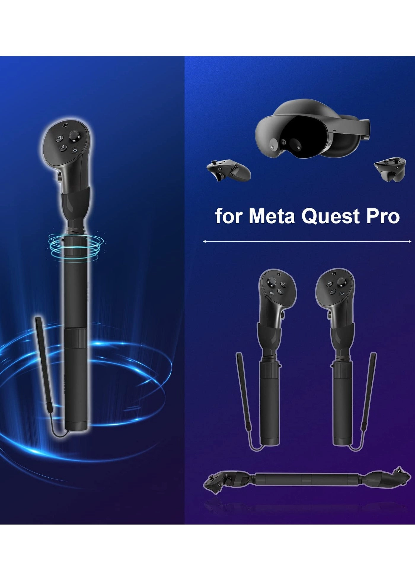 Handle Extension Grips - Meta Quest Pro