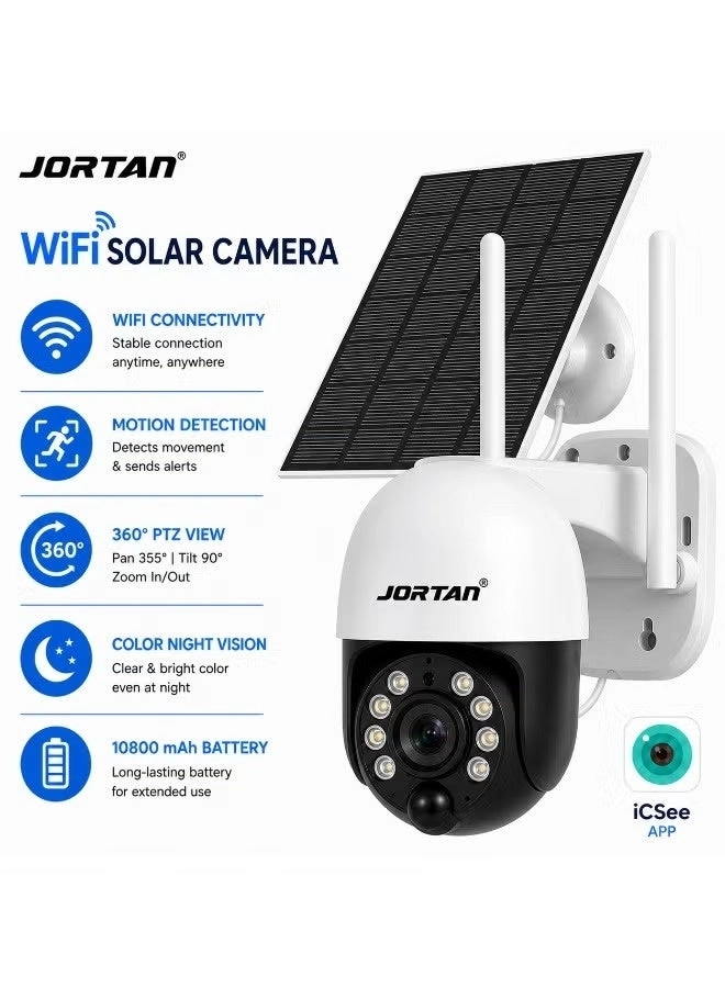 Solar Security Camera 3840 X 2160