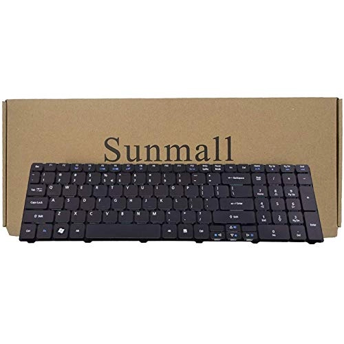 Laptop Keyboard Replacement - US Layout Black