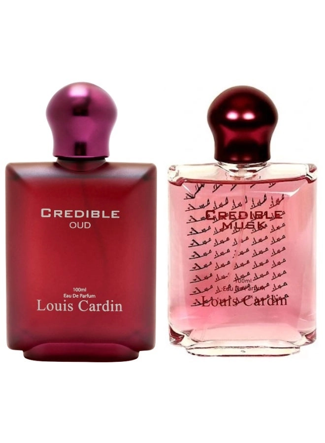 Louis Cardin CREDIBLE OUD AND CREDIBLE MUSK Eau de Parfum - 100 ml