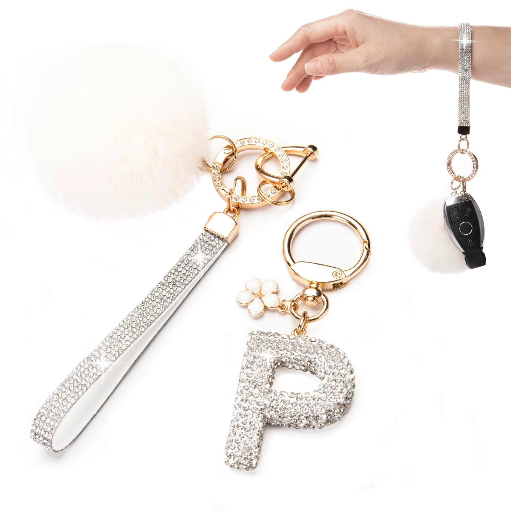 Initial Keychain - Letter