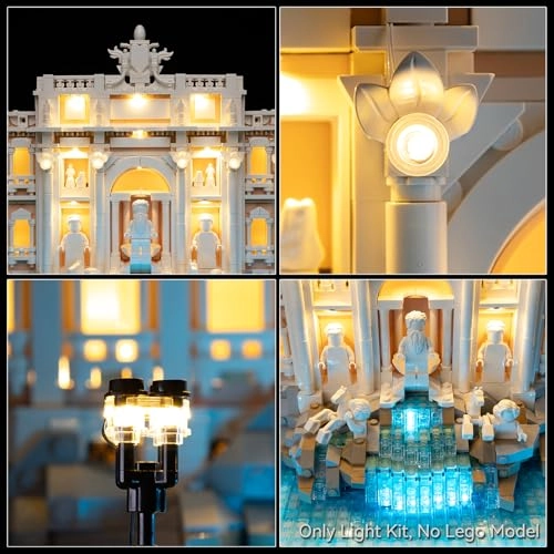 Led Light Kit for LEGO Trevi Fountain 21062 - 5 V