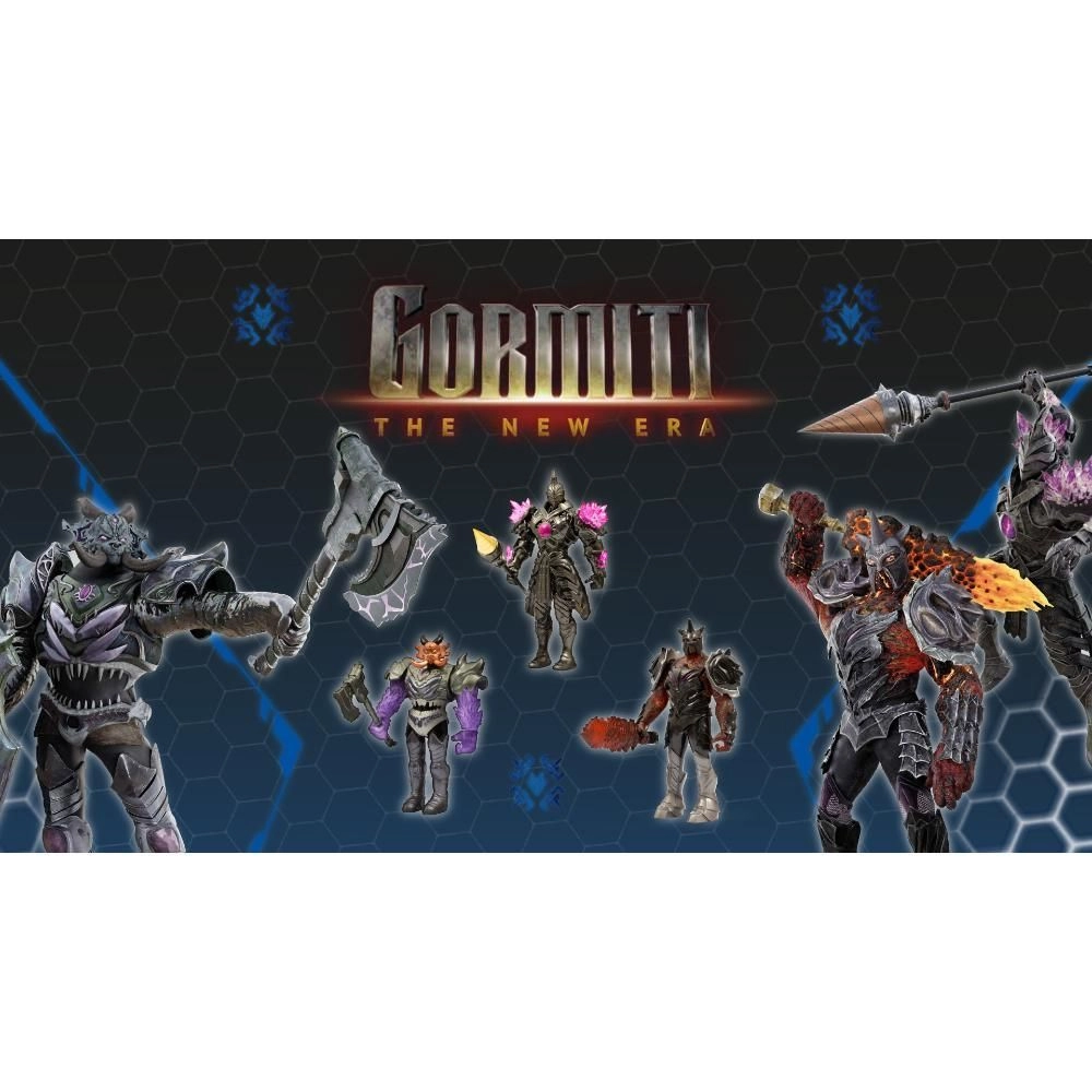 New Era Action Figure Villains - 3 + Krater, Fraktur, and Durghon 1 Pc