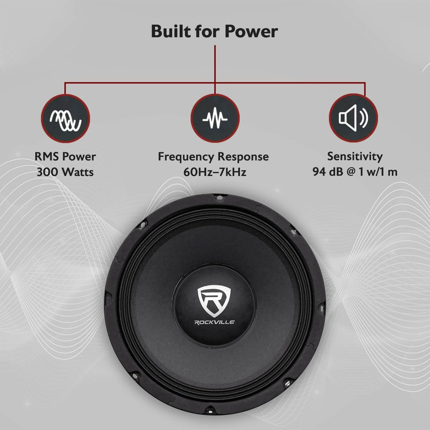 RXM108 - 10" Mid-Range
