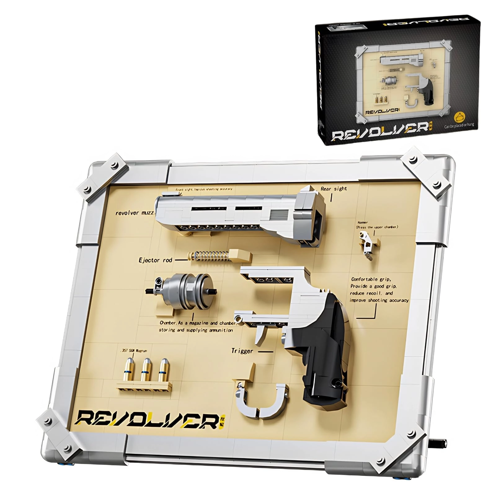WULOBOOI Revolver Gun - Military 559 pcs