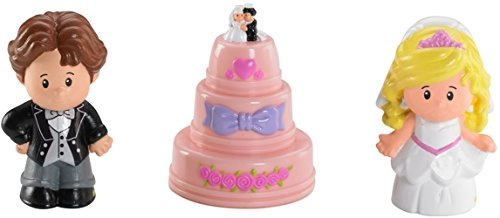 Tube Figures Little People - Wedding (P0131) 3 pcs
