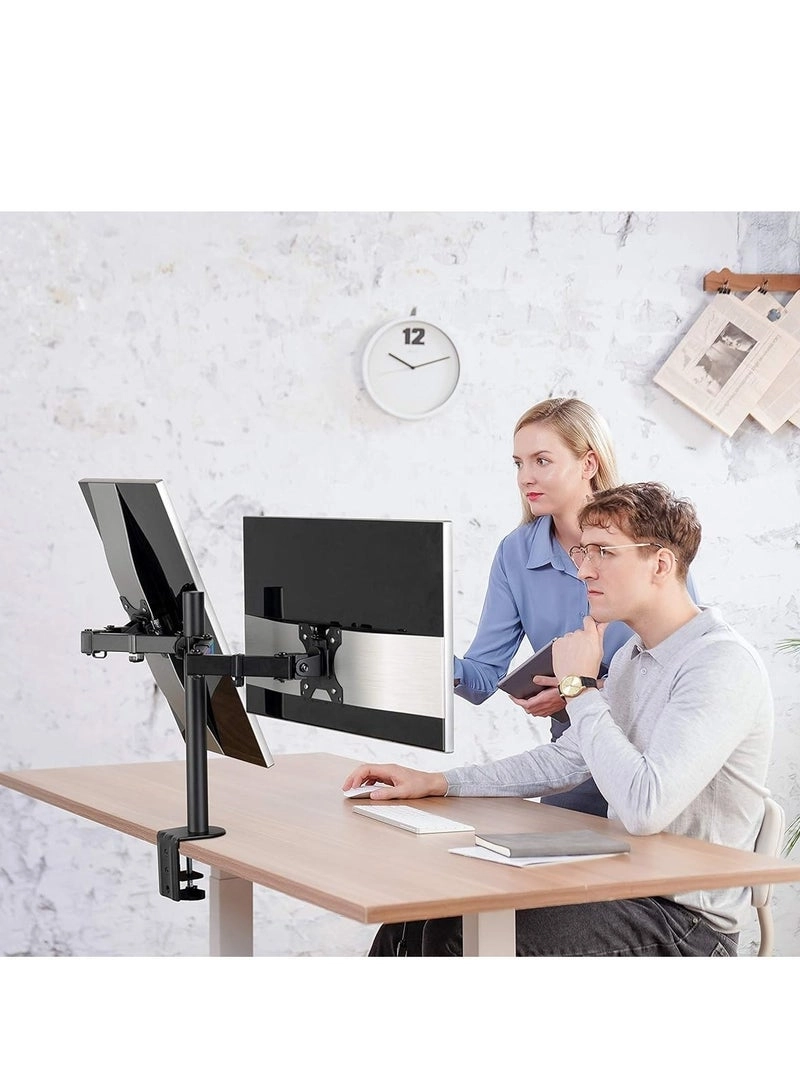 Dual Monitor Stand - Dual 13-32 inch VESA 75/100mm