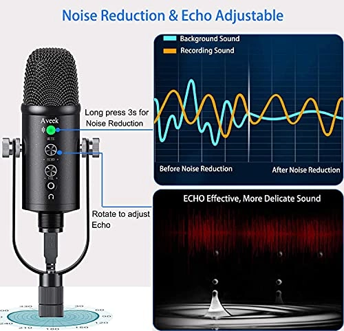 Aveek USB+Lightning Microphone