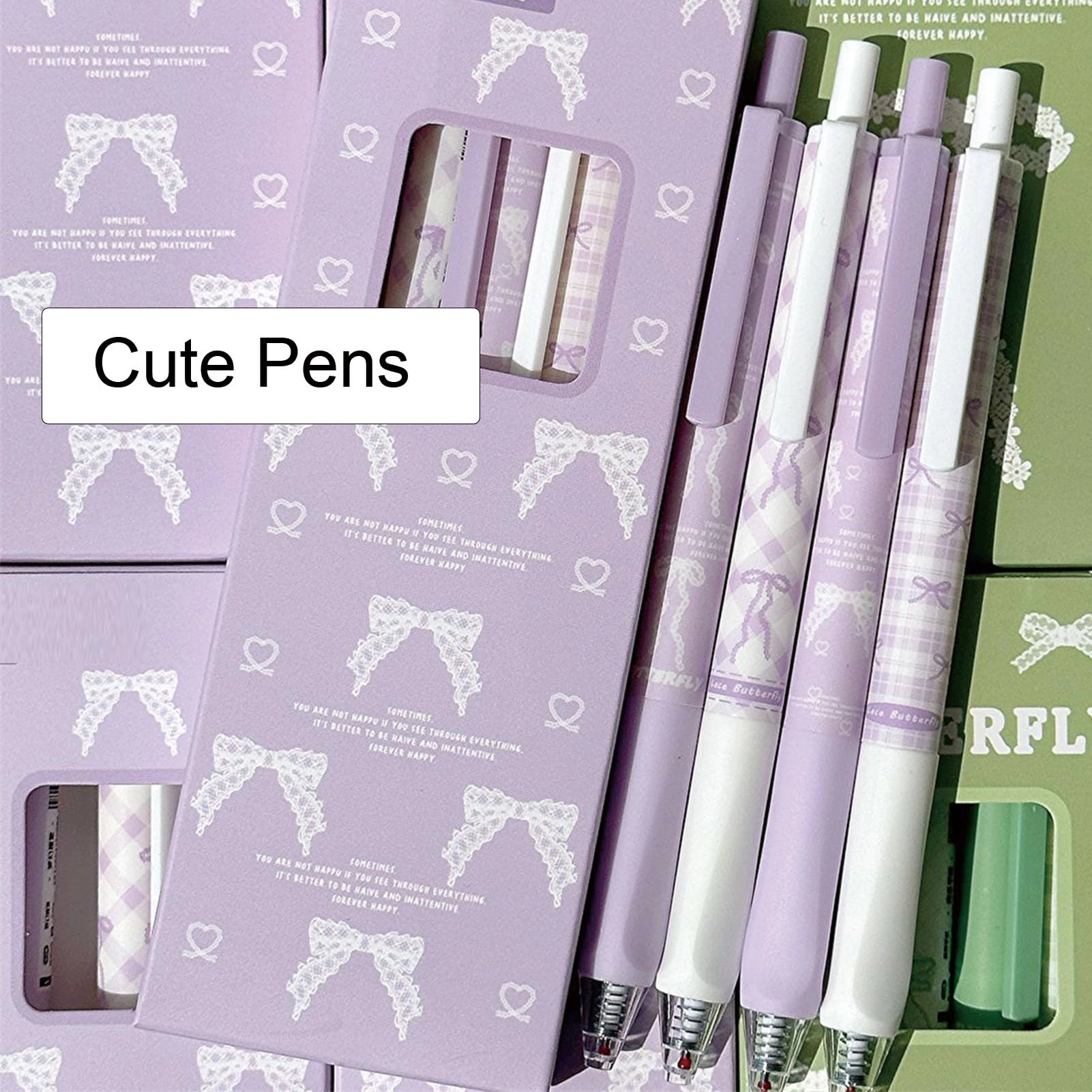 Gel Pen - 4Pcs 0.5mm