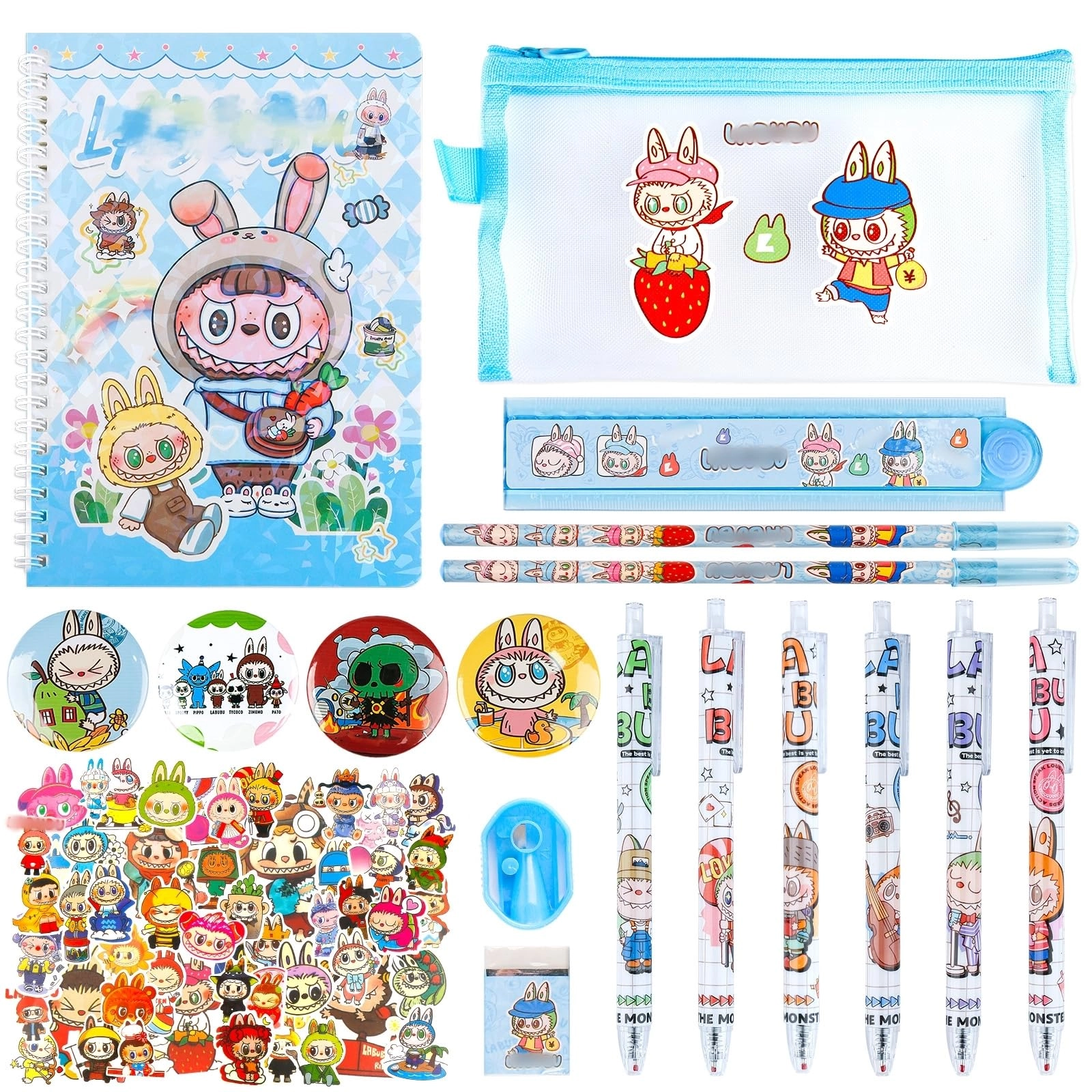 yumcute Kawaii Stationery Set - 10.0 Count