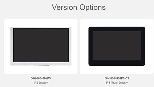 DSI Display - 800 x 480 5 Inches