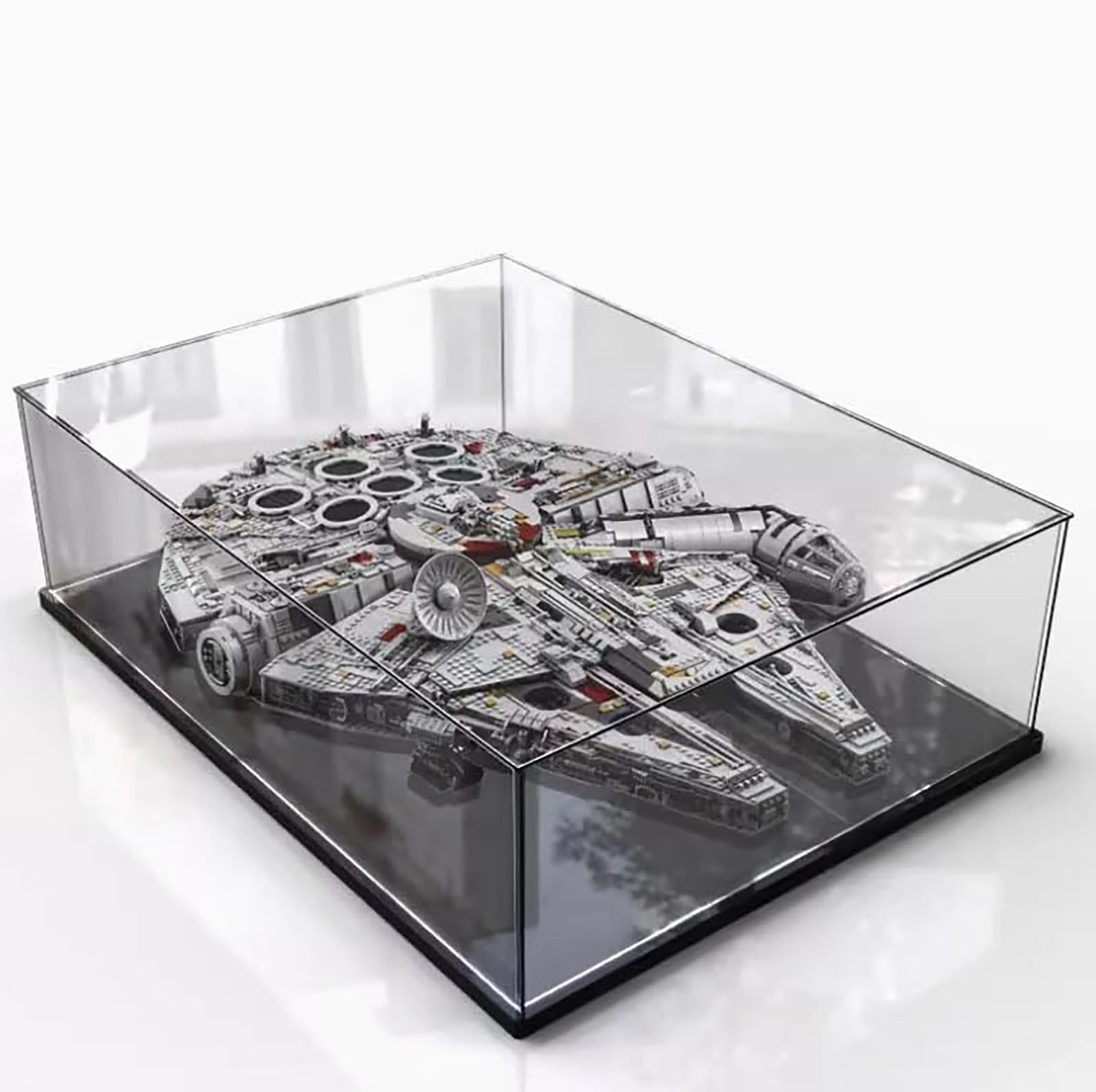 China Acrylic Display Case - Compatible with Lego 75192 Black Base 85X65X25cm