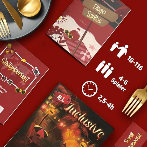 Crime Dinner - German 16 years and up