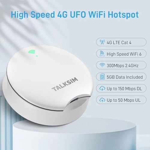 UFO Mobile Hotspot - 4G LTE WiFi 6