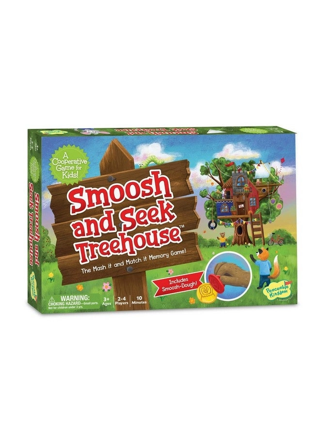 Peaceable Kingdom Smoosh and Seek Treehouse - Cooperative Memory-Matching Game