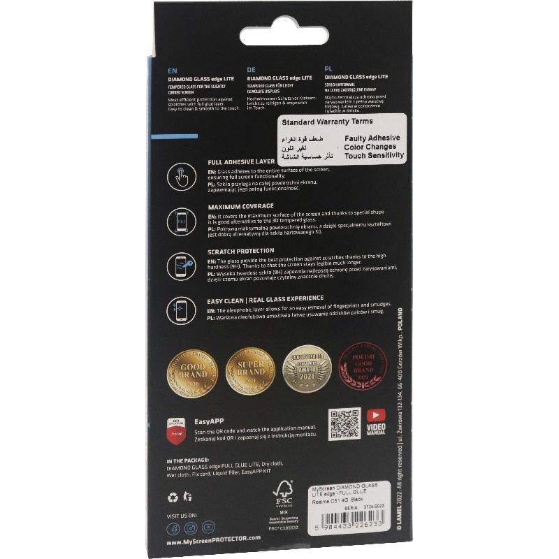 Diamond Glass Screen Protector for Xiaomi Redmi Note 13 4G