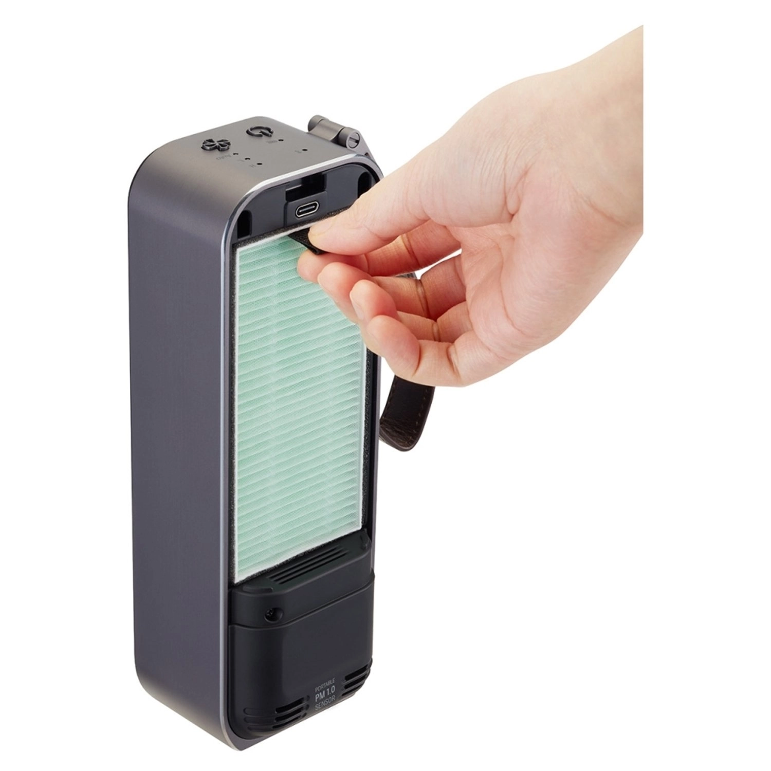 AP151MBA1 - 4-stage filtration 4-color Smart Display Black