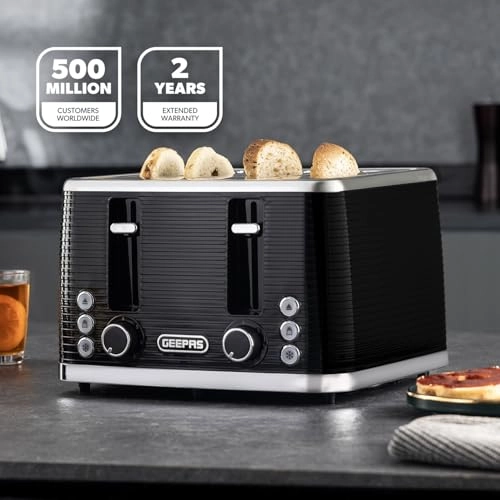 Filter Coffee Machine - 1.5L + 4 Slice Toaster - 4 slice(s)