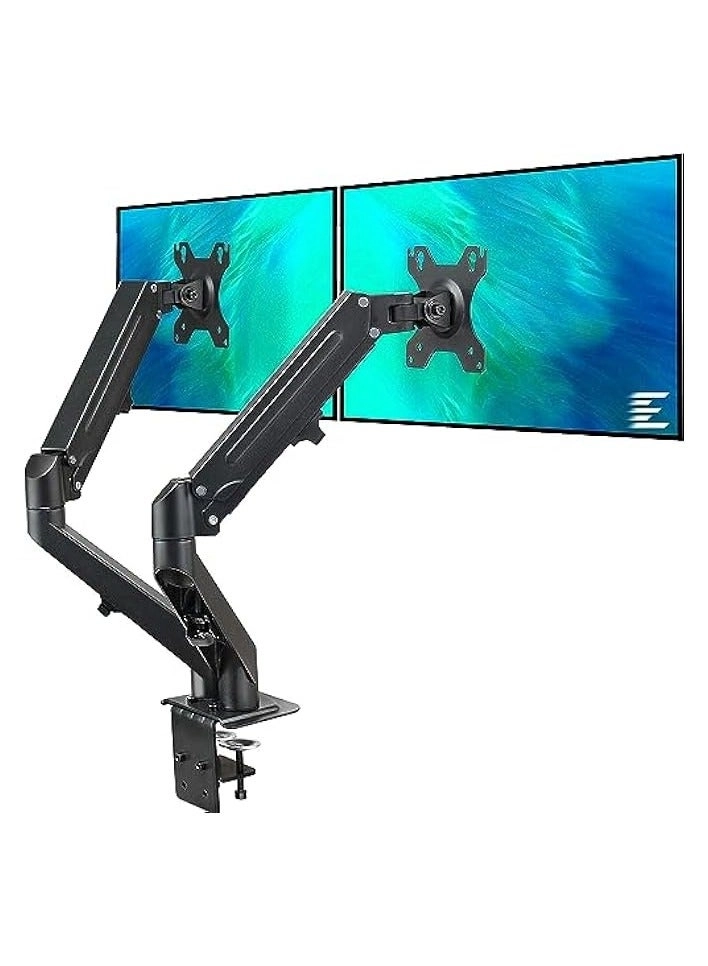 Dual LCD Monitor Desk Mount Stand - 2 27in