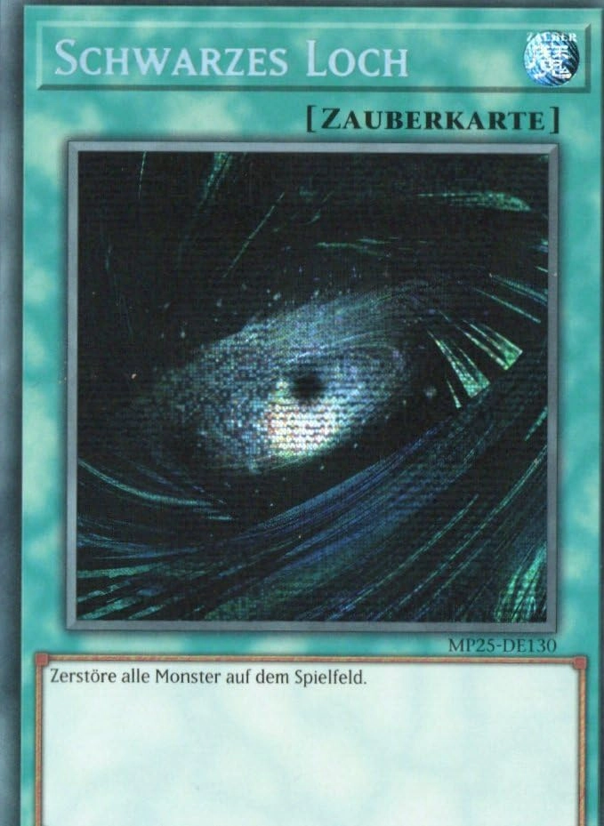 MZTCG Yugioh Black Hole MP25-DE130 - German