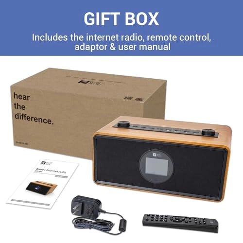 WR-860 - FM Wi-Fi Internet Radio