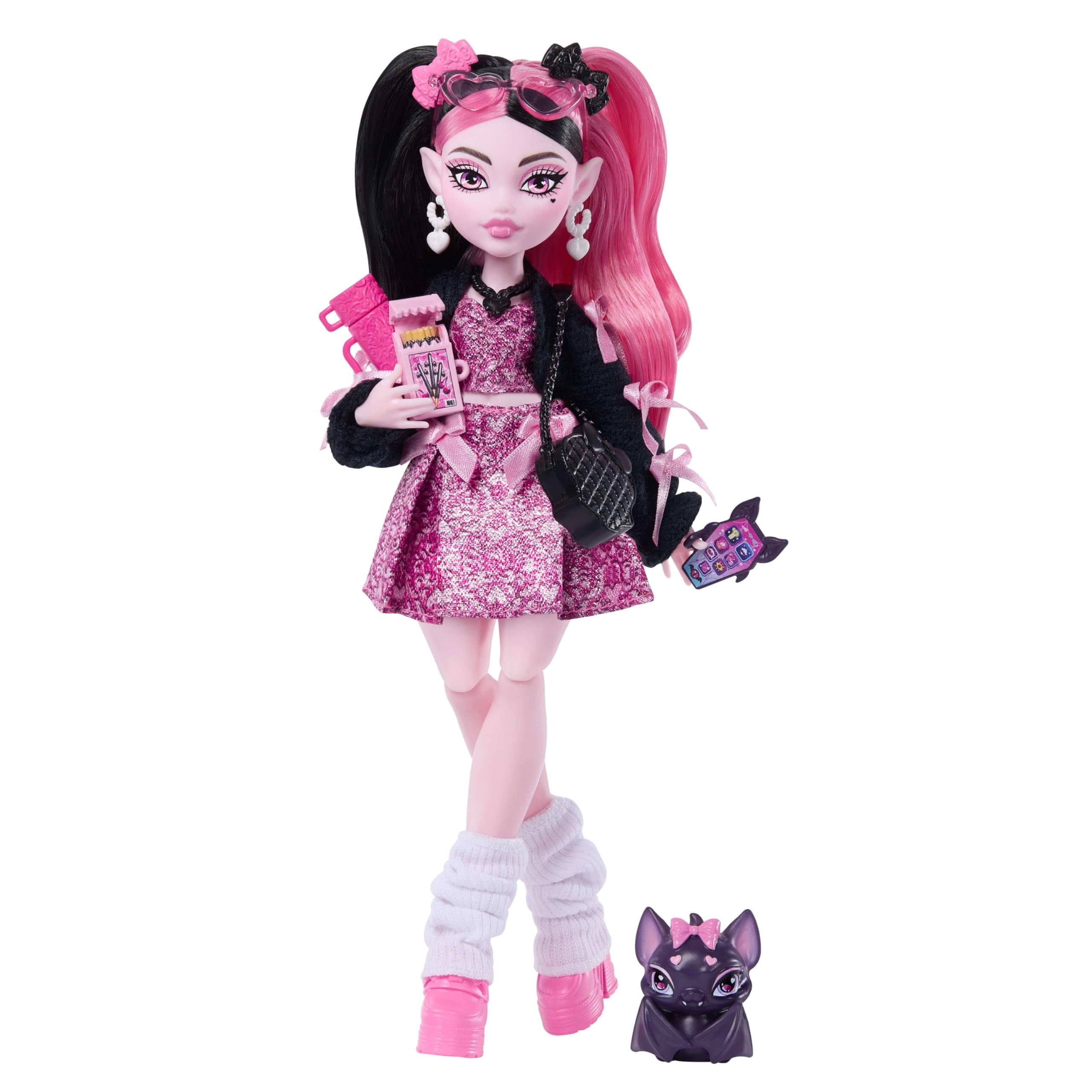 Draculaura Fashion Doll - Count Fabulous Accessories Ages 4+