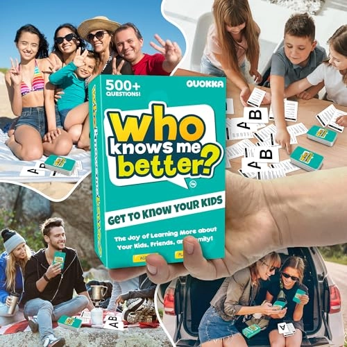 Who Knows Me Better - Card Quiz Game