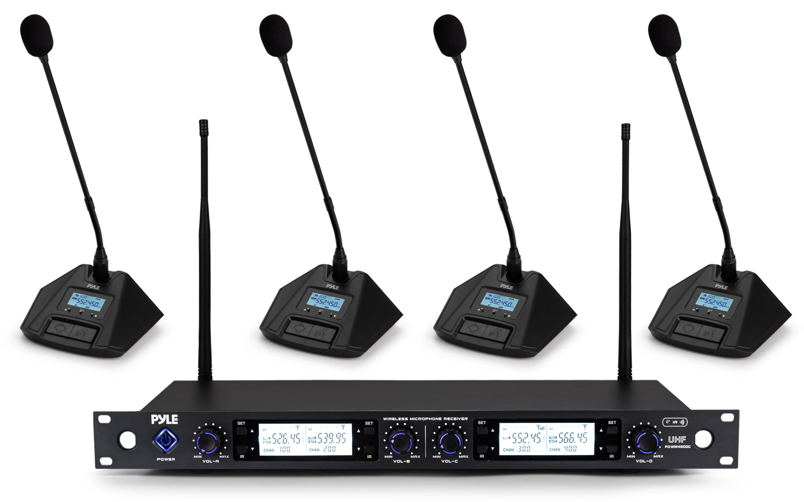 Pyle PDWM4800C - 4 VHF